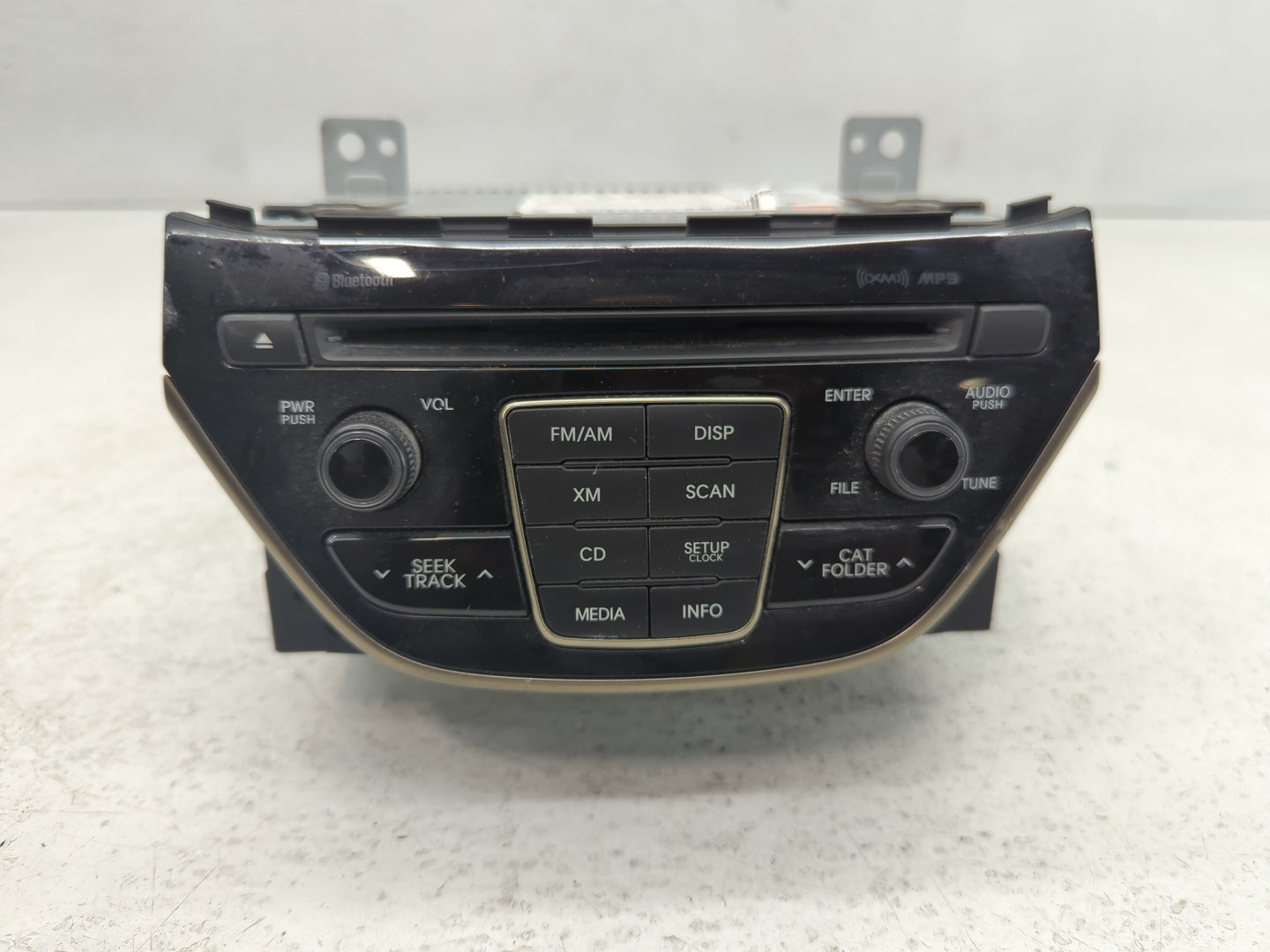 2014-2015 Hyundai Genesis Radio AM FM Cd Player Receiver Replacement P/N:96180-2M118YHG Fits Fits 2014 2015 OEM Used Auto Pa