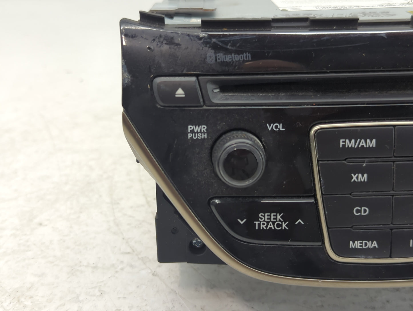 2014-2015 Hyundai Genesis Radio AM FM Cd Player Receiver Replacement P/N:96180-2M118YHG Fits Fits 2014 2015 OEM Used Auto Pa