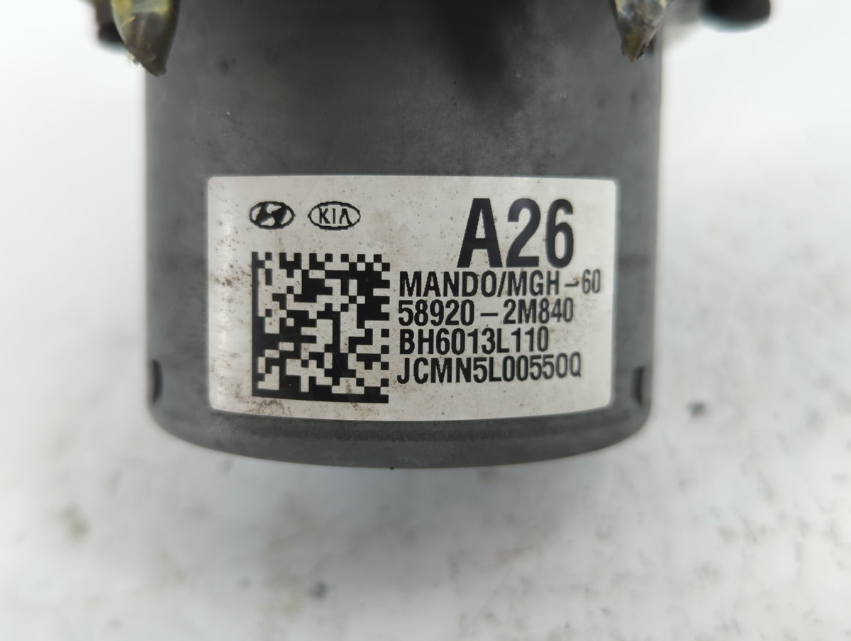 2014-2016 Hyundai Genesis Anti-Lock Brake ABS Pump Module Actuator OEM P/N:58920-2M840 Fits Fits 2014 2015 2016 OEM Used Aut