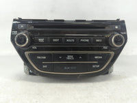 2014-2015 Hyundai Genesis Radio AM FM Cd Player Receiver Replacement P/N:96560-2M551YHG Fits Fits 2014 2015 OEM Used Auto Pa