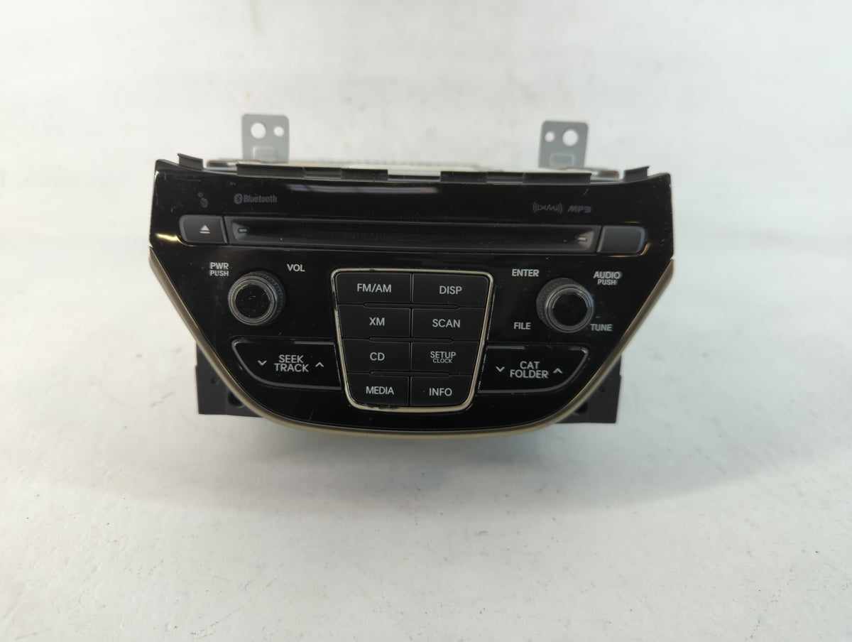 2014-2015 Hyundai Genesis Am Fm Cd Player Radio Receiver 751390 - Oemusedautoparts1.com