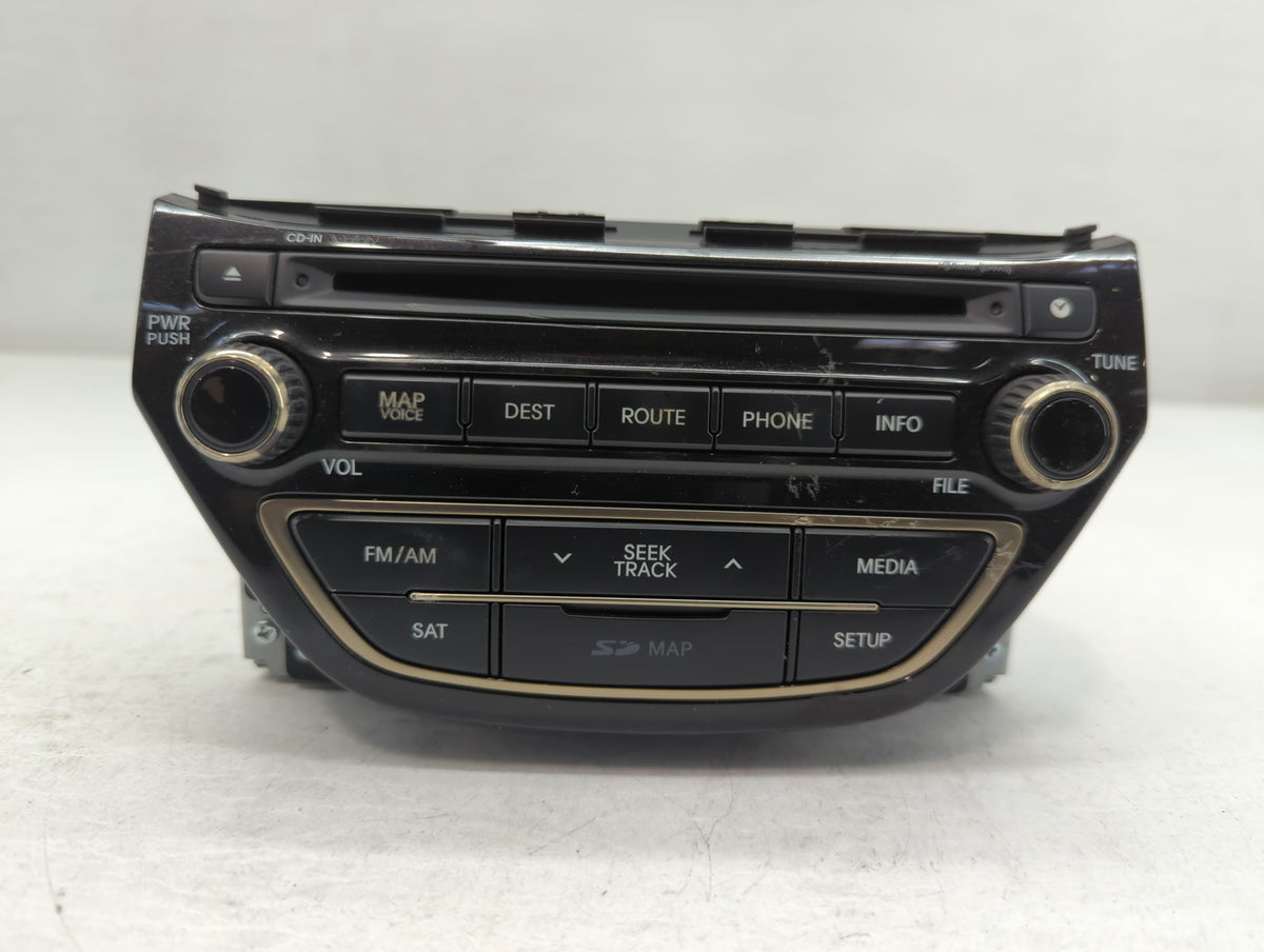 2013-2015 Hyundai Genesis Am Fm Cd Player Radio Receiver 771231 - Oemusedautoparts1.com