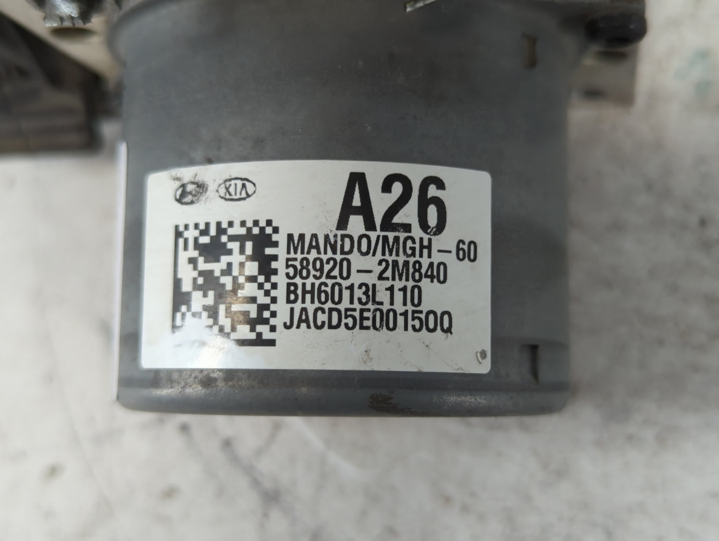 2014-2016 Hyundai Genesis ABS Pump Control Module Replacement P/N:58920-2M840 Fits Fits 2014 2015 2016 OEM Used Auto Parts -