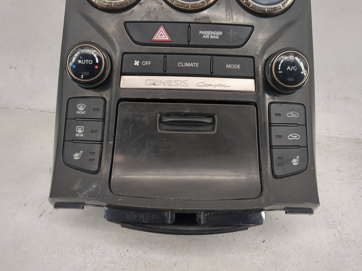 2014 Hyundai Genesis Coupe Climate Control Module Temperature AC/Heater Replacement P/N:97250-2MFP1 Fits Fits 2013 2015 OEM 