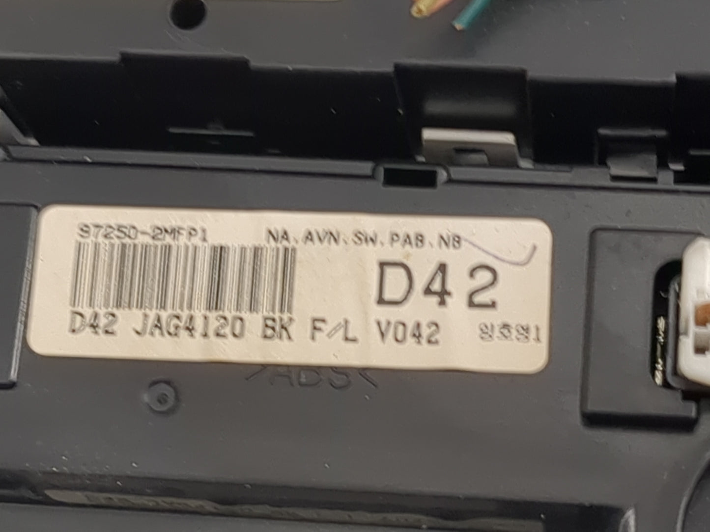2014 Hyundai Genesis Coupe Climate Control Module Temperature AC/Heater Replacement P/N:97250-2MFP1 Fits Fits 2013 2015 OEM 