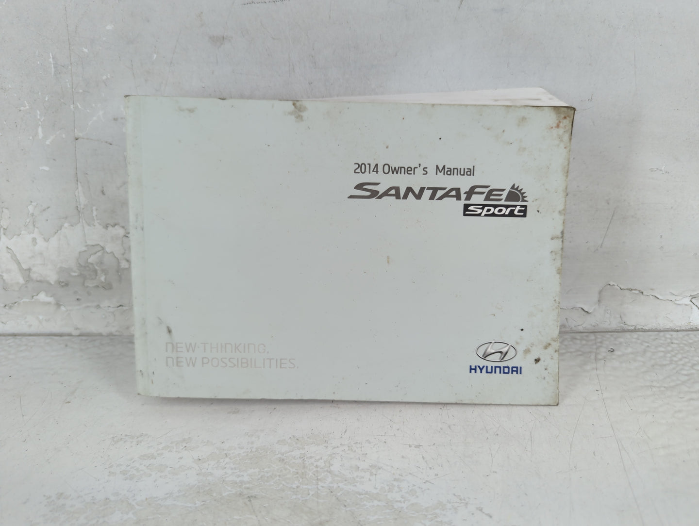 2014 Hyundai Santa Fe Owners Manual Book Guide P/N:A2W0-EU30C OEM Used Auto Parts - Oemusedautoparts1.com