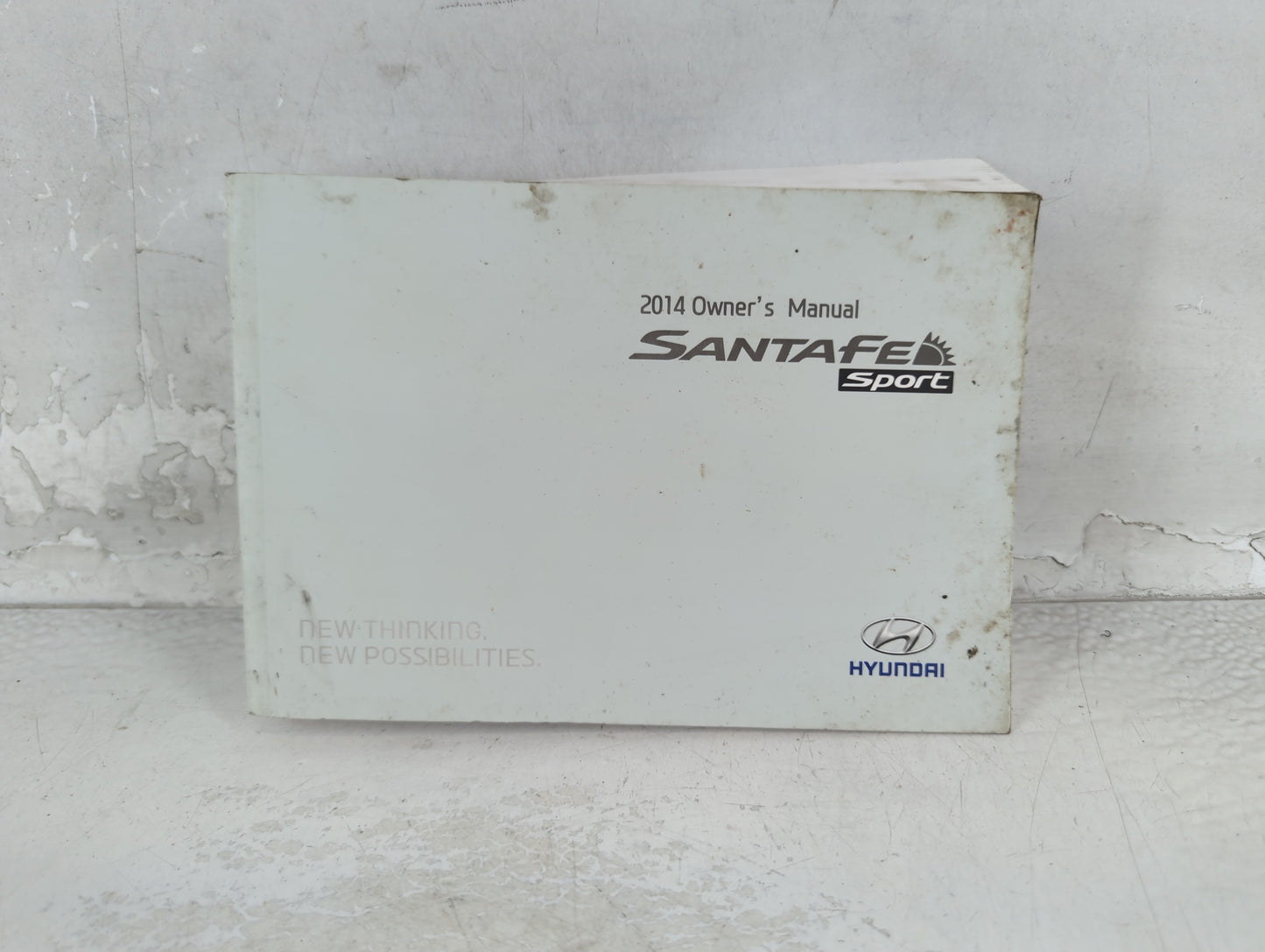 2014 Hyundai Santa Fe Owners Manual Book Guide P/N:A2W0-EU30C OEM Used Auto Parts - Oemusedautoparts1.com