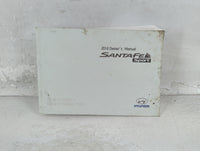 2014 Hyundai Santa Fe Owners Manual Book Guide P/N:A2W0-EU30C OEM Used Auto Parts - Oemusedautoparts1.com
