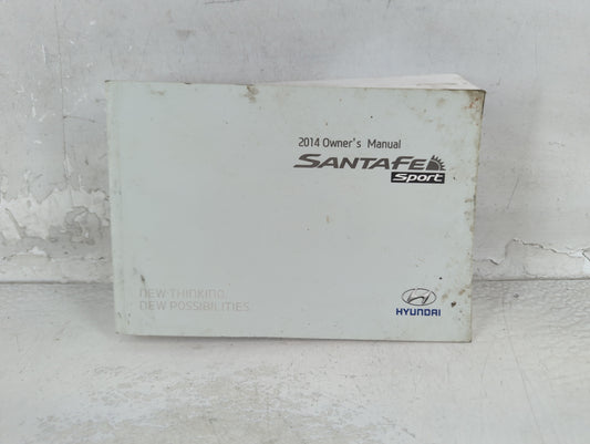 2014 Hyundai Santa Fe Owners Manual Book Guide P/N:A2W0-EU30C OEM Used Auto Parts - Oemusedautoparts1.com