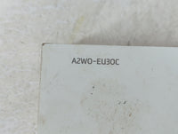 2014 Hyundai Santa Fe Owners Manual Book Guide P/N:A2W0-EU30C OEM Used Auto Parts - Oemusedautoparts1.com