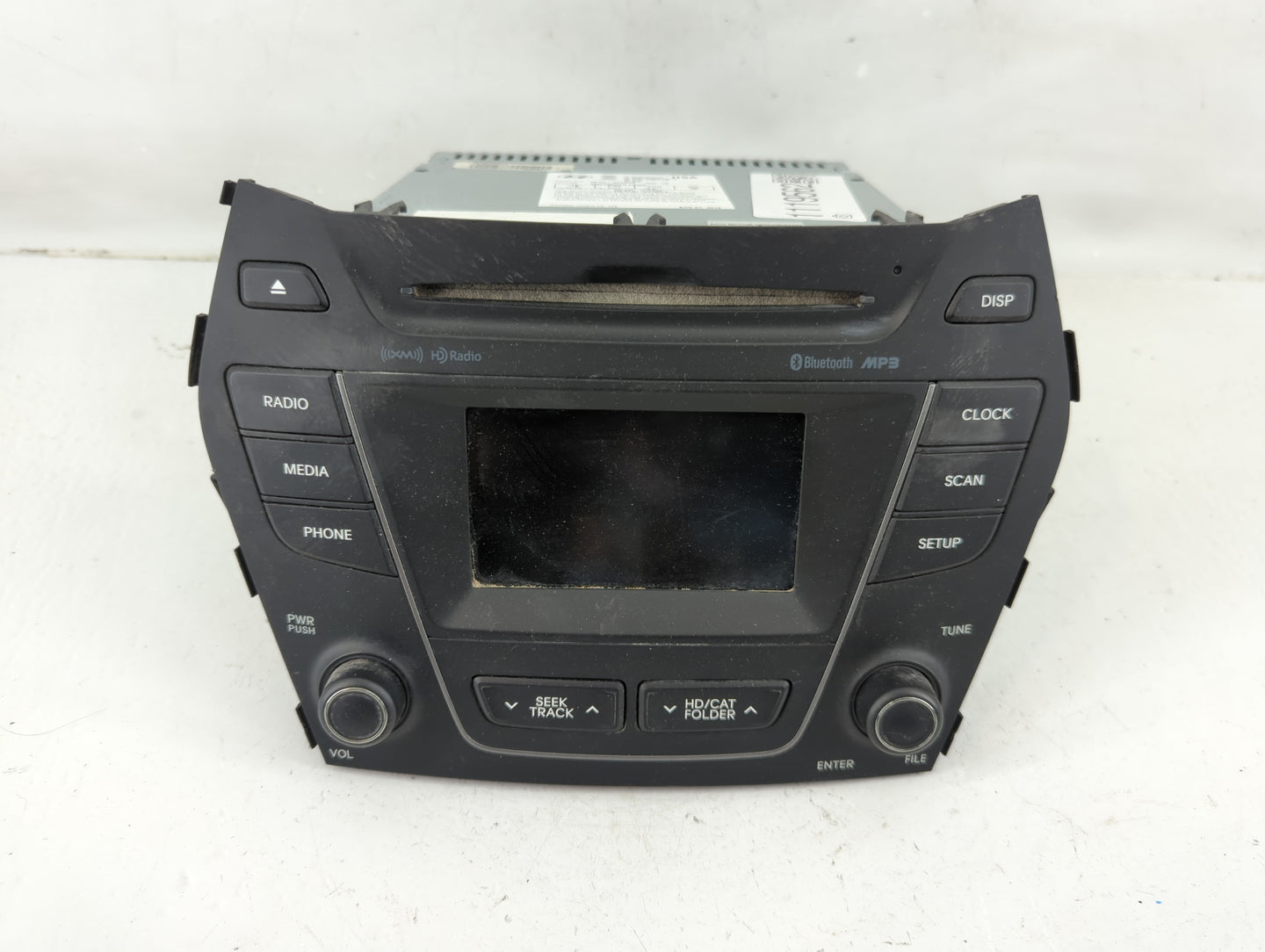 2013-2016 Hyundai Santa Fe Radio AM FM Cd Player Receiver Replacement P/N:96180-4Z1004X Fits Fits 2013 2014 2015 2016 OEM Us
