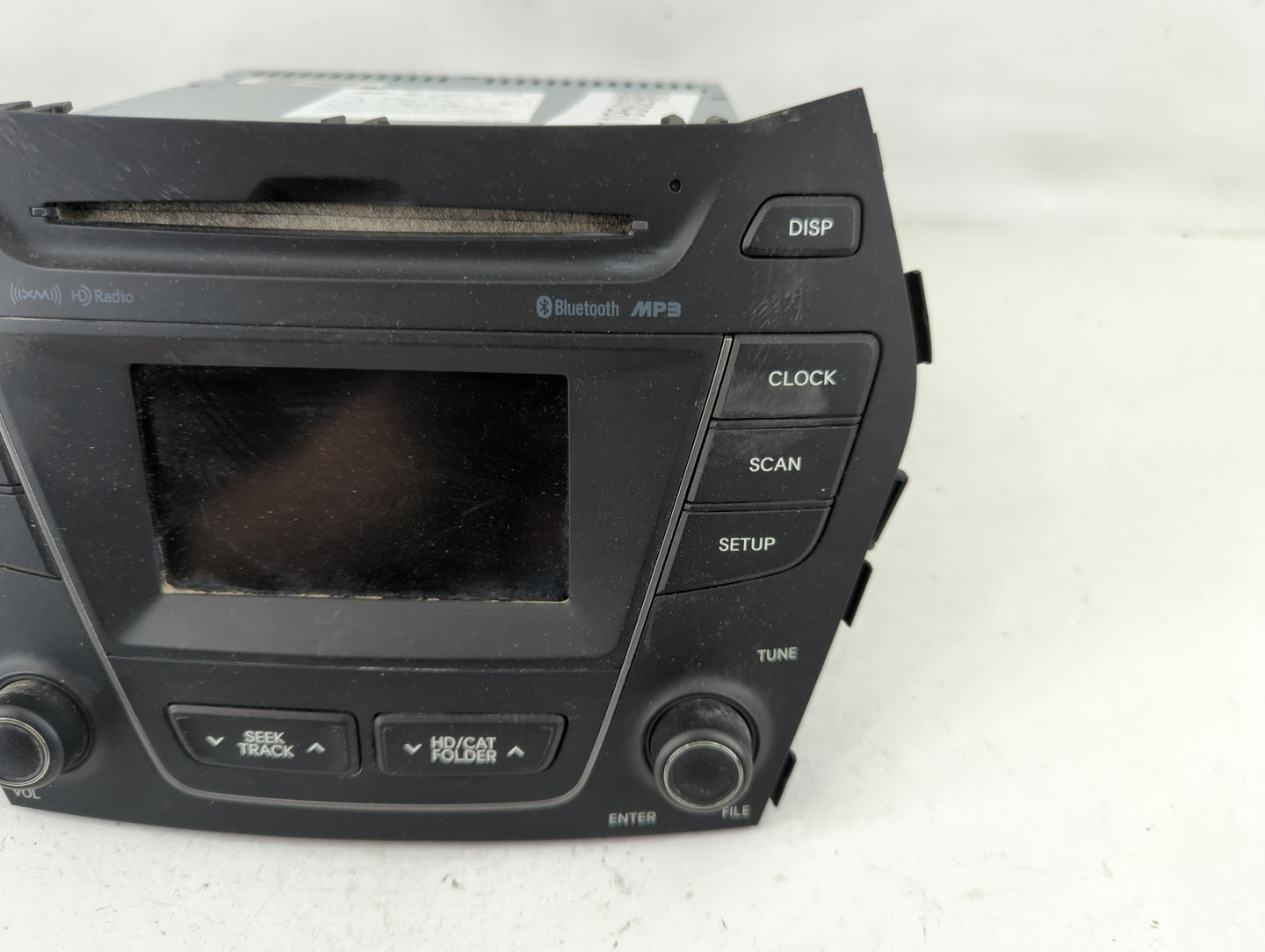2013-2016 Hyundai Santa Fe Radio AM FM Cd Player Receiver Replacement P/N:96180-4Z1004X Fits Fits 2013 2014 2015 2016 OEM Us