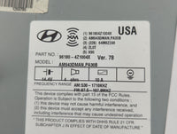 2013-2016 Hyundai Santa Fe Radio AM FM Cd Player Receiver Replacement P/N:96180-4Z1004X Fits Fits 2013 2014 2015 2016 OEM Us