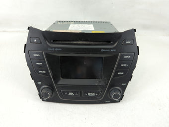 compare product 2013-2018 Hyundai Santa Fe Radio AM FM Cd Player Receiver Replacement P/N:96180-B89514X 96560B81034X Fits OEM Used Auto Parts
