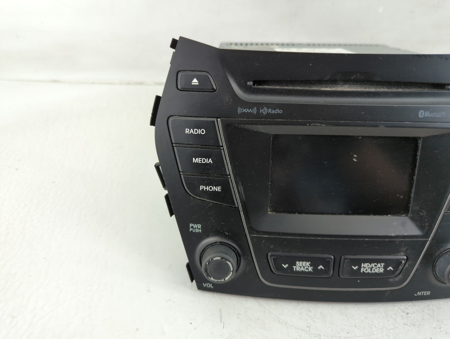 2013-2018 Hyundai Santa Fe Radio AM FM Cd Player Receiver Replacement P/N:96180-B89514X 96560B81034X Fits OEM Used Auto Part