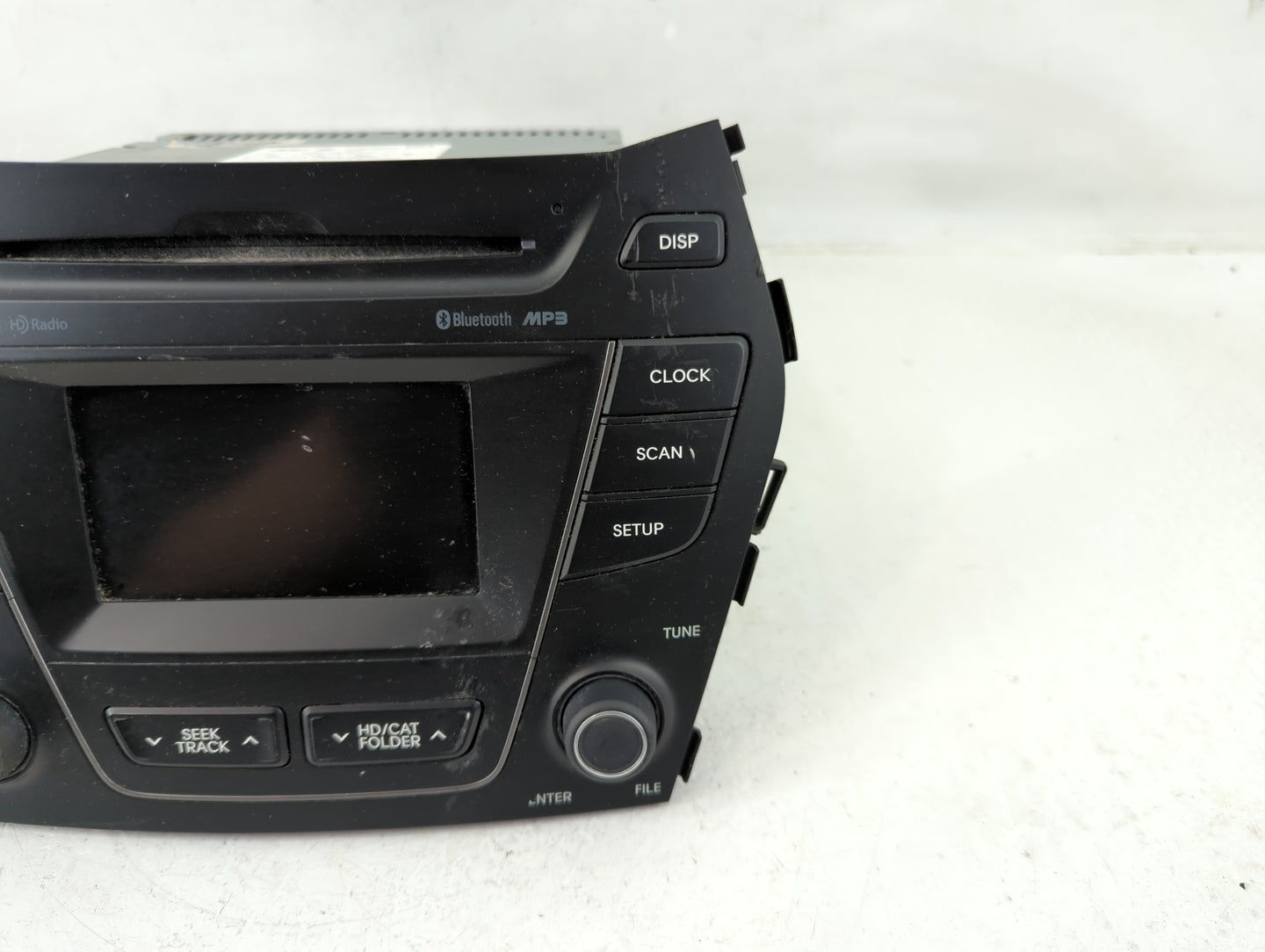 2013-2018 Hyundai Santa Fe Radio AM FM Cd Player Receiver Replacement P/N:96180-B89514X 96560B81034X Fits OEM Used Auto Part