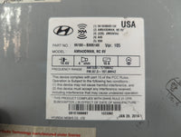2013-2018 Hyundai Santa Fe Radio AM FM Cd Player Receiver Replacement P/N:96180-B89514X 96560B81034X Fits OEM Used Auto Part