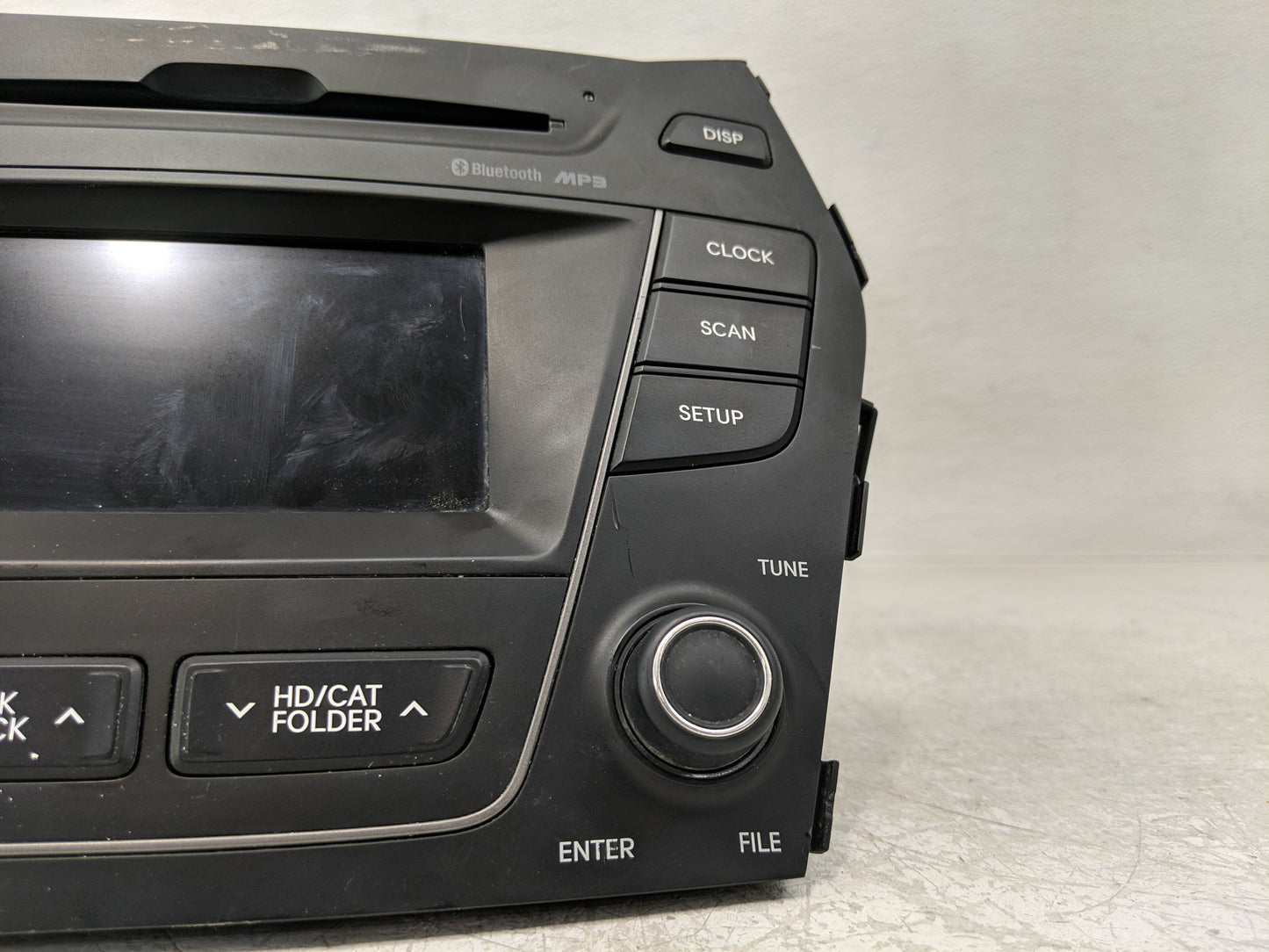 2013-2016 Hyundai Santa Fe Radio AM FM Cd Player Receiver Replacement P/N:96180-B89514X Fits Fits 2013 2014 2015 2016 OEM Us