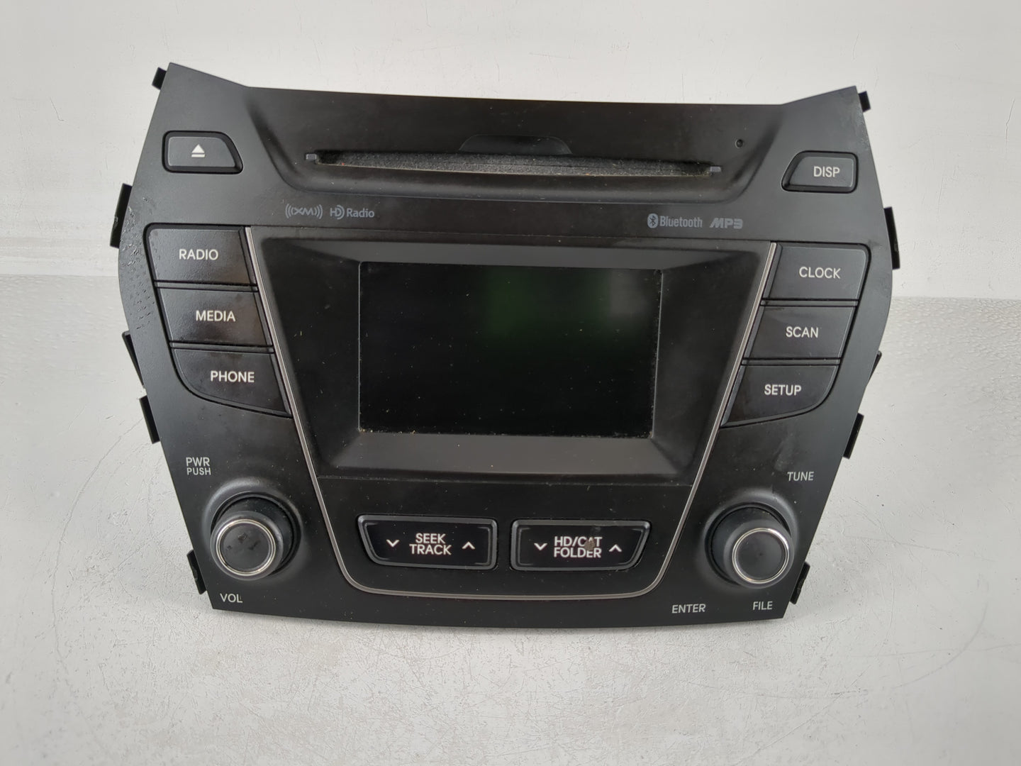 2013-2016 Hyundai Santa Fe Radio AM FM Cd Player Receiver Replacement P/N:96180-B89514X Fits Fits 2013 2014 2015 2016 OEM Us