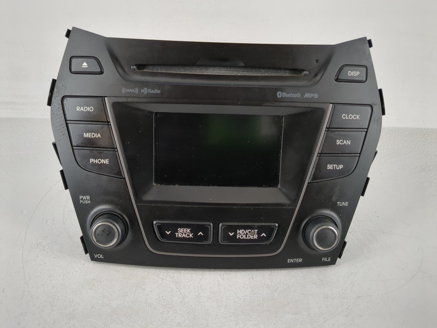 2013-2016 Hyundai Santa Fe Radio AM FM Cd Player Receiver Replacement P/N:96180-B89514X Fits Fits 2013 2014 2015 2016 OEM Us