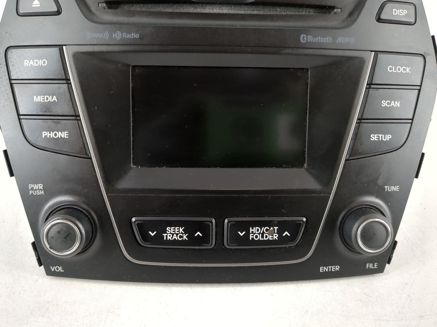 2013-2016 Hyundai Santa Fe Radio AM FM Cd Player Receiver Replacement P/N:96180-B89514X Fits Fits 2013 2014 2015 2016 OEM Us