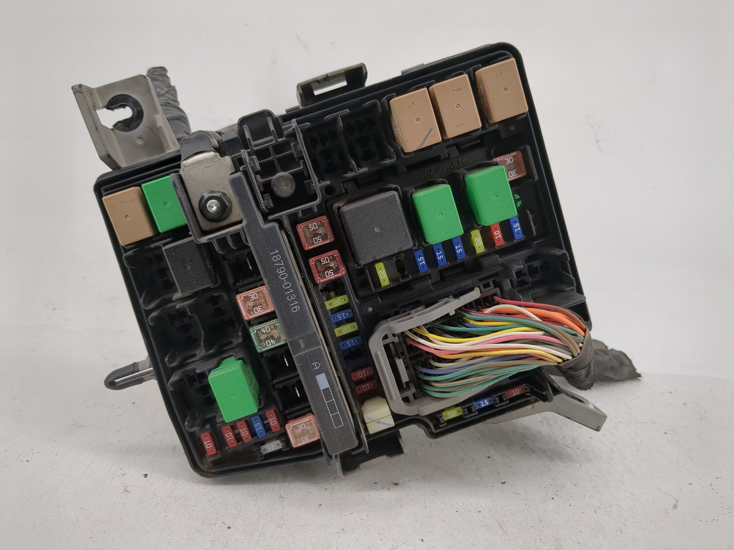 2014 Hyundai Santa Fe Fusebox Fuse Box Panel Relay Module P/N:18790-01316 Fits OEM Used Auto Parts - Oemusedautoparts1.com