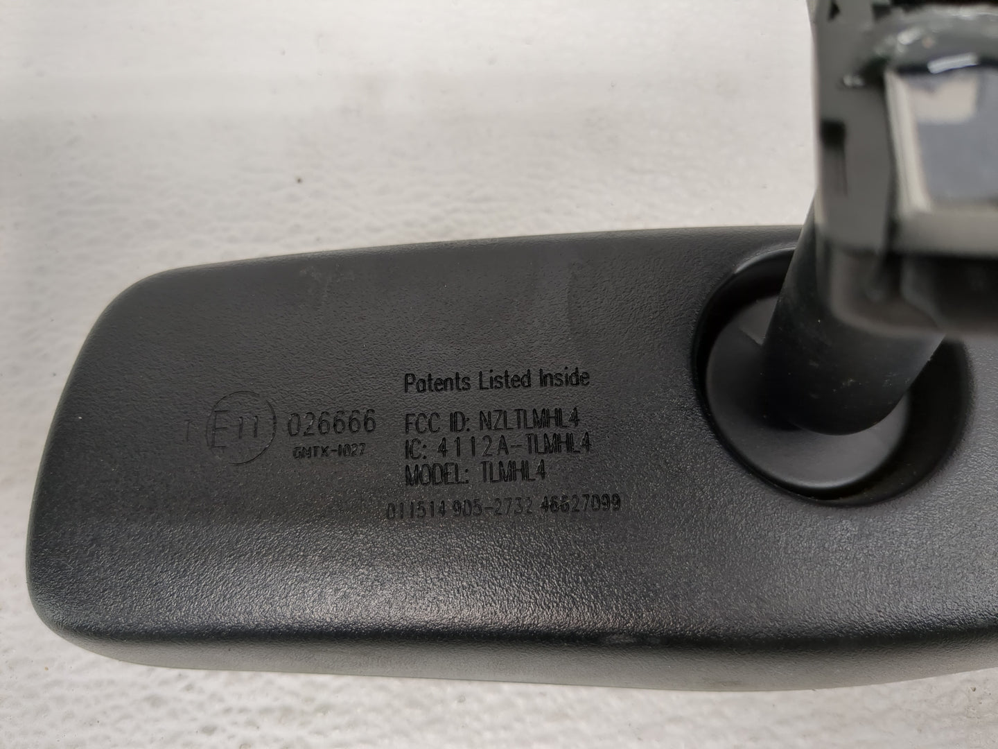 2014-2019 Hyundai Santa Fe Interior Rear View Mirror Replacement OEM P/N:E11026666 Fits Fits 2014 2015 2016 2017 2018 2019 O