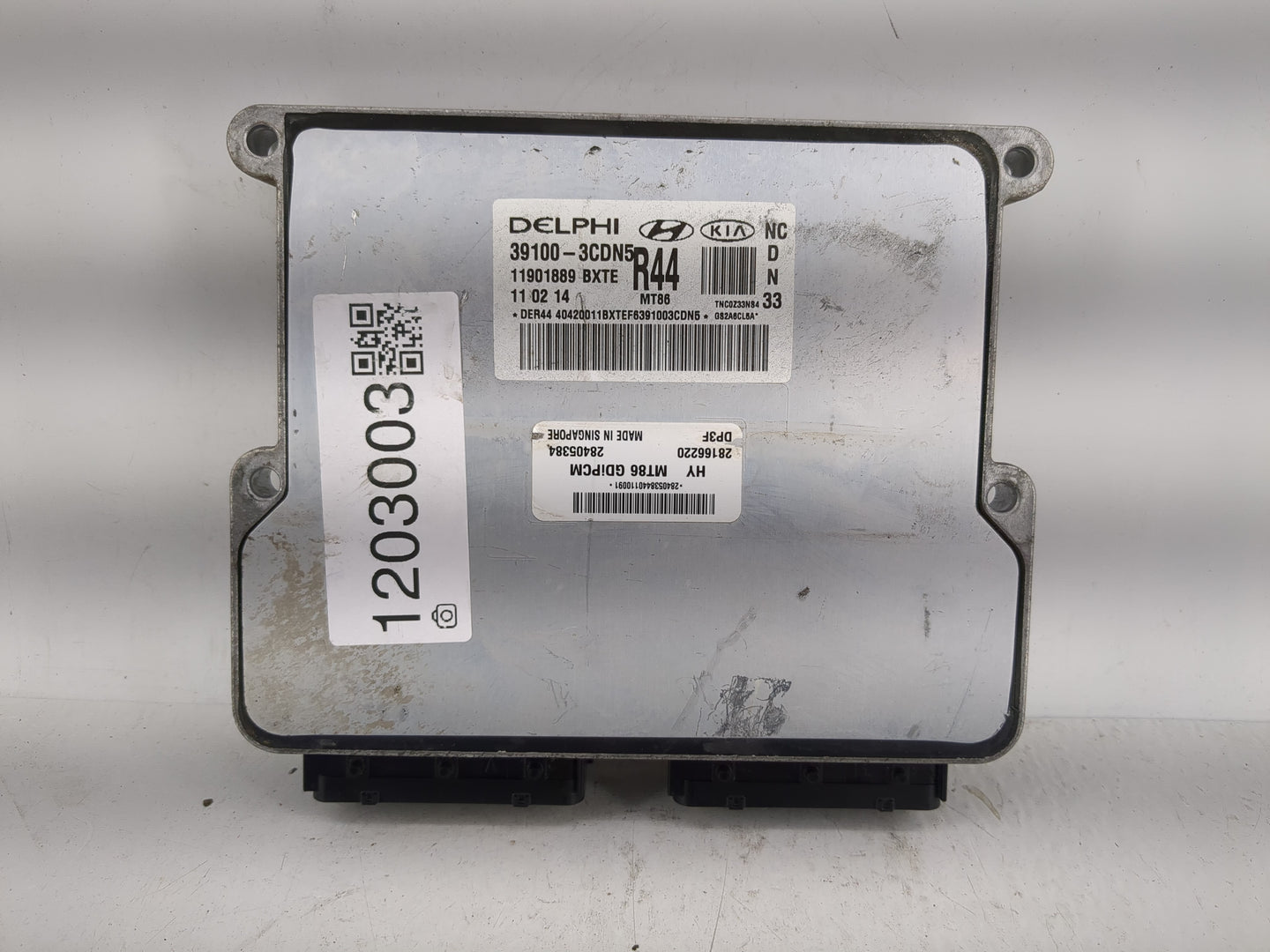 2013-2016 Hyundai Santa Fe PCM Engine Control Computer ECU ECM PCU OEM P/N:39100-3CDN5 Fits Fits 2013 2014 2015 2016 OEM Use