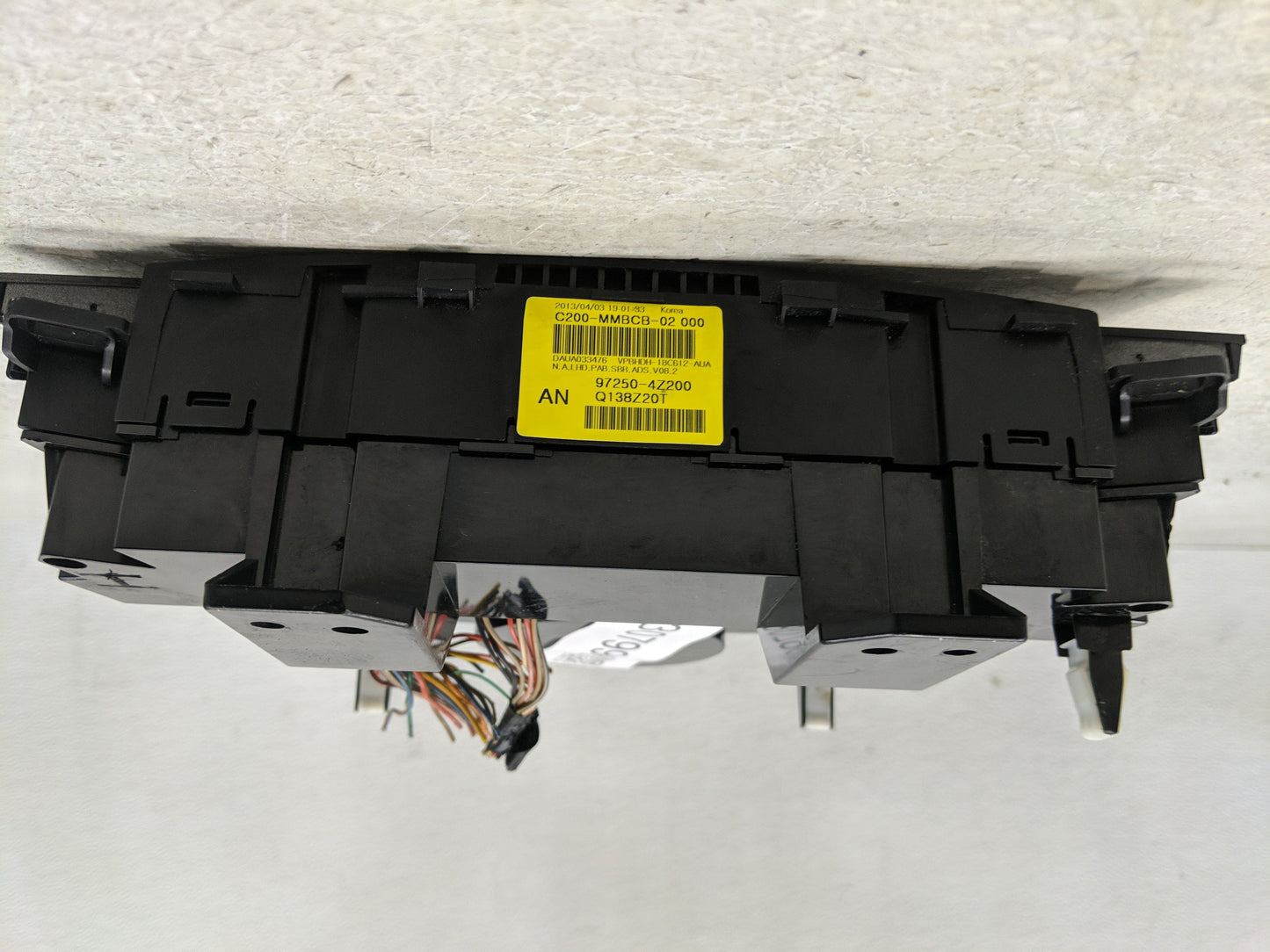 2013-2016 Hyundai Santa Fe Climate Control Module Temperature AC/Heater Replacement P/N:97250-4Z200 97250-2WXXX Fits OEM Use