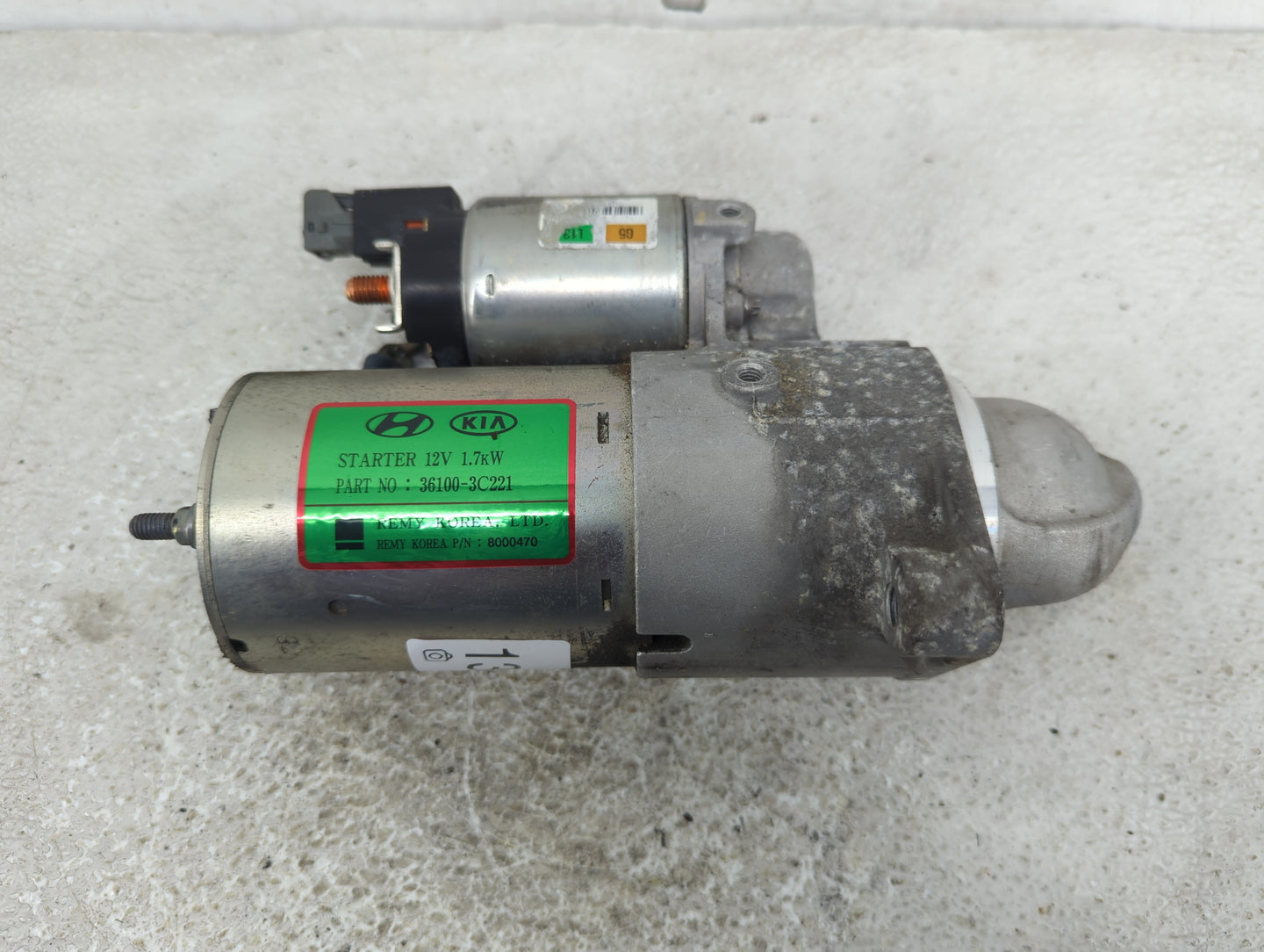 2013-2015 Hyundai Santa Fe Car Starter Motor Solenoid OEM P/N:36100-3C221 Fits Fits 2012 2013 2014 2015 2016 OEM Used Auto P