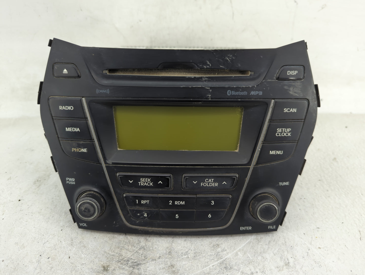 2013-2016 Hyundai Santa Fe Radio AM FM Cd Player Receiver Replacement P/N:96170-4Z0014X Fits Fits 2013 2014 2015 2016 OEM Us