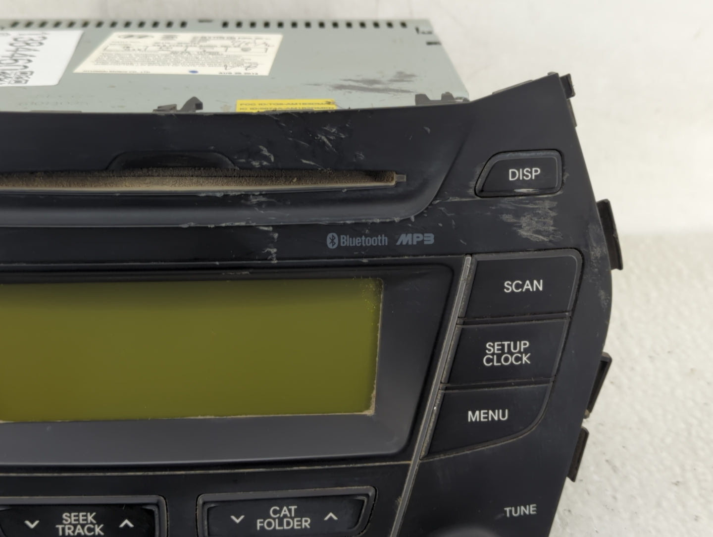 2013-2016 Hyundai Santa Fe Radio AM FM Cd Player Receiver Replacement P/N:96170-4Z0014X Fits Fits 2013 2014 2015 2016 OEM Us