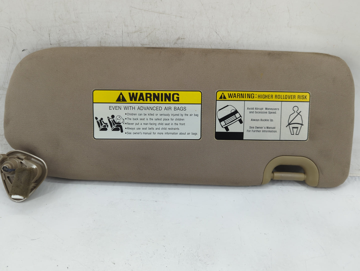 2013-2019 Hyundai Santa Fe Sun Visor Shade Replacement Driver Left Mirror Fits Fits 2013 2014 2015 2016 2017 2018 2019 OEM U