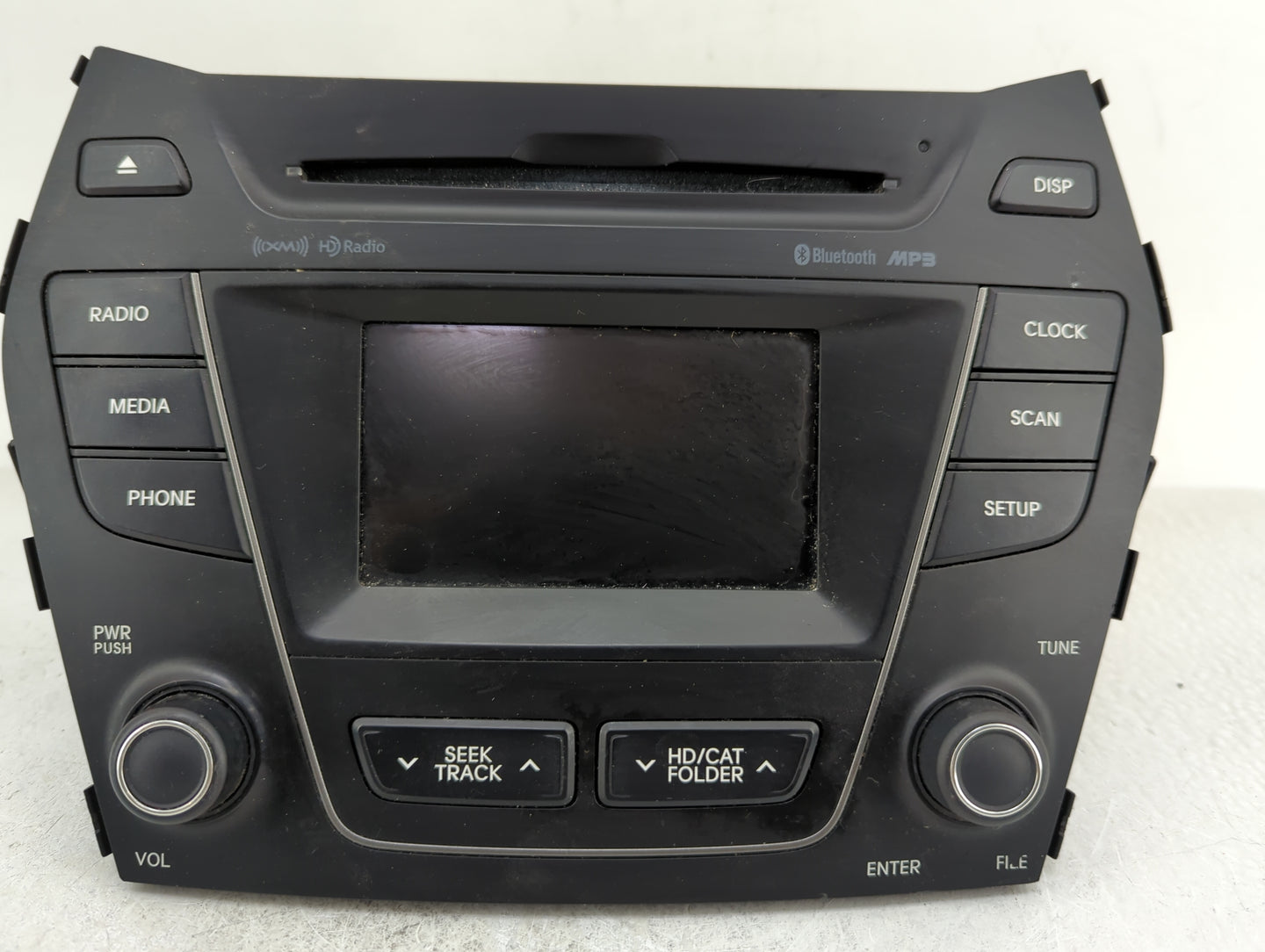 2013-2016 Hyundai Santa Fe Radio AM FM Cd Player Receiver Replacement P/N:96180-B89514X Fits Fits 2013 2014 2015 2016 OEM Us