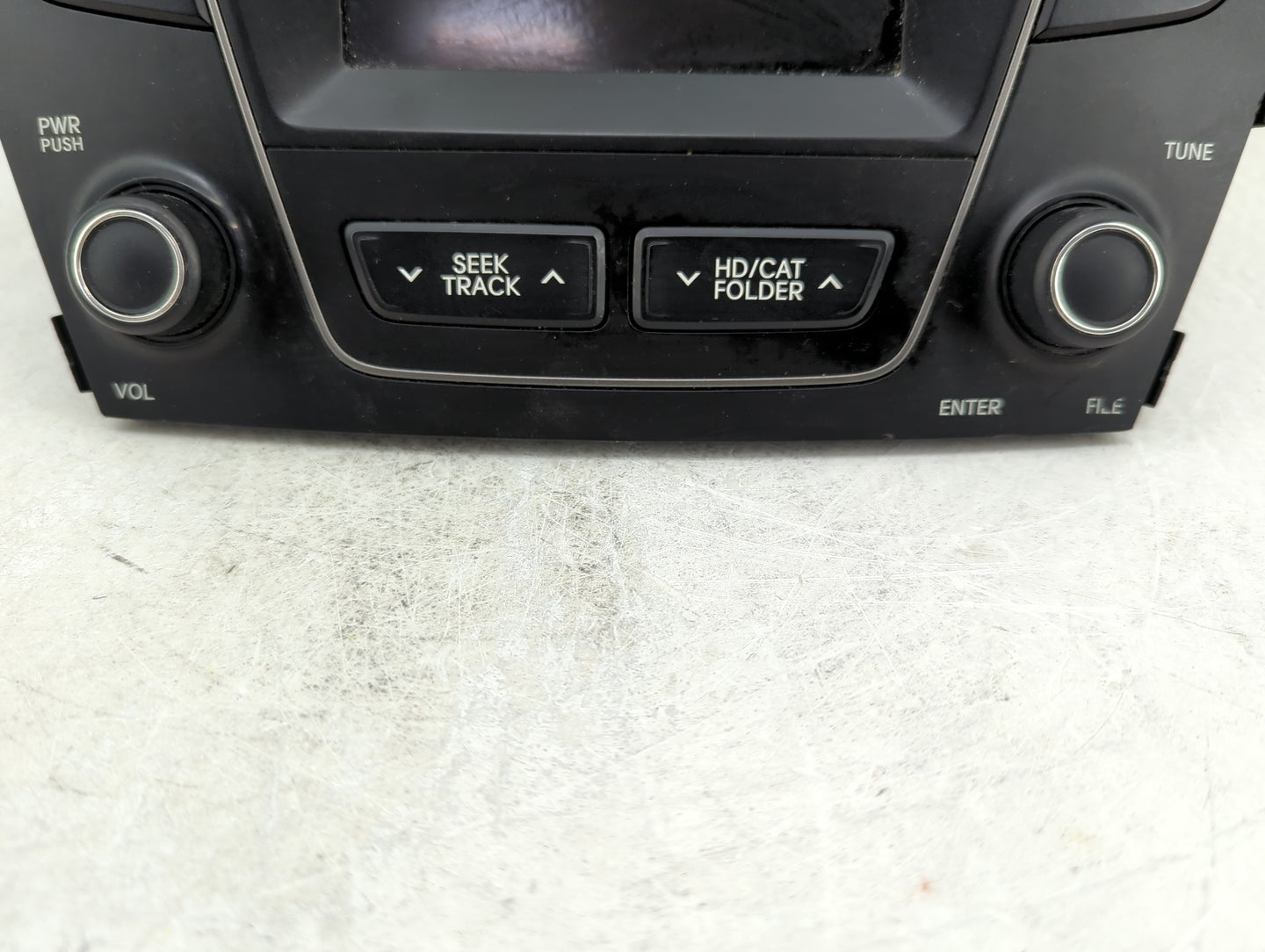 2013-2016 Hyundai Santa Fe Radio AM FM Cd Player Receiver Replacement P/N:96180-B89514X Fits Fits 2013 2014 2015 2016 OEM Us