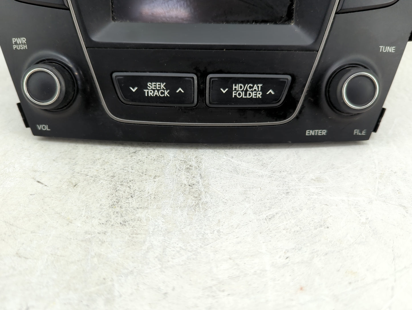 2013-2016 Hyundai Santa Fe Radio AM FM Cd Player Receiver Replacement P/N:96180-B89514X Fits Fits 2013 2014 2015 2016 OEM Us