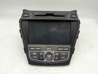 2014 Hyundai Santa Fe Radio AM FM Cd Player Receiver Replacement P/N:96560-4Z1124X Fits OEM Used Auto Parts - Oemusedautopar