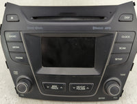2013-2014 Hyundai Santa Fe Radio AM FM Cd Player Receiver Replacement P/N:96180-B89514X Fits Fits 2013 2014 OEM Used Auto Pa