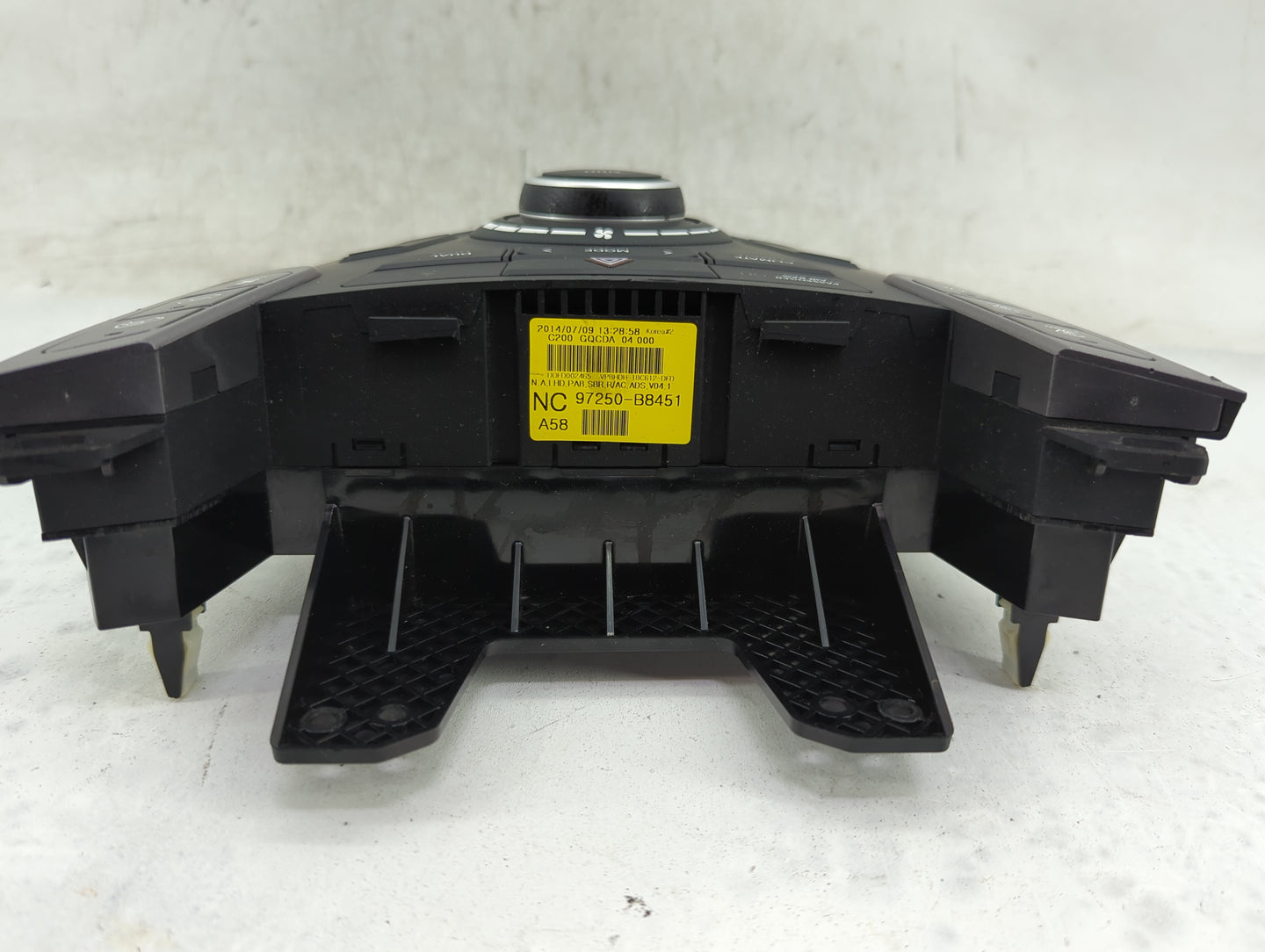 2013-2016 Hyundai Santa Fe Climate Control Module Temperature AC/Heater Replacement P/N:97250-B8451 Fits Fits 2013 2014 2015