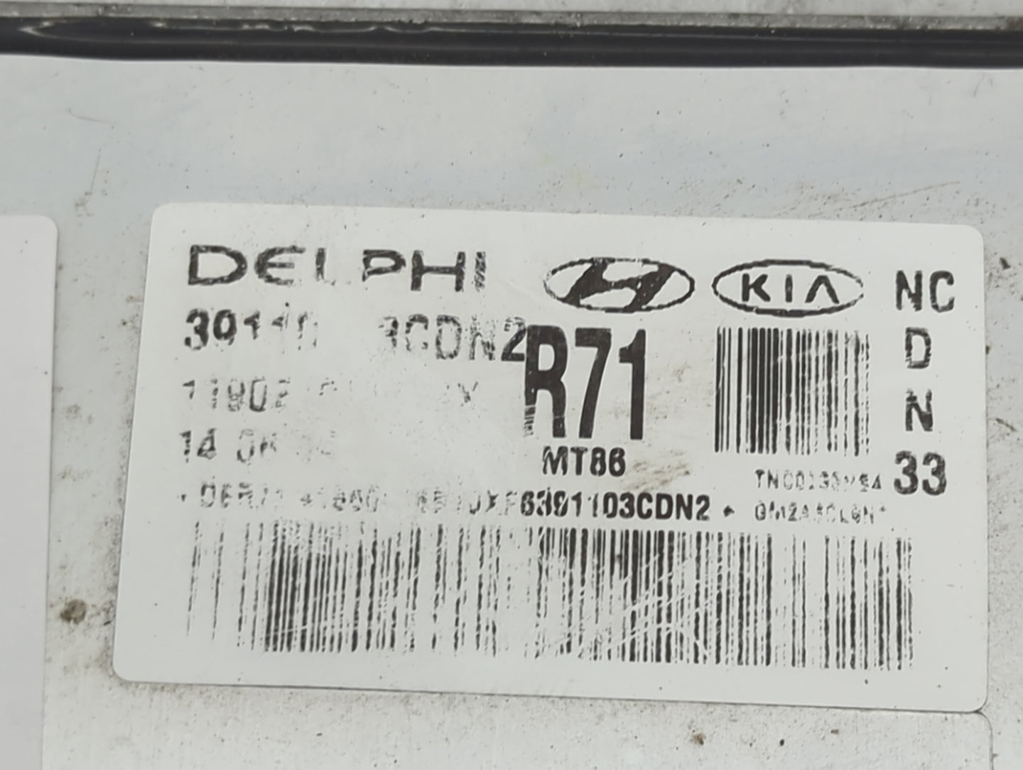 2013-2016 Hyundai Santa Fe PCM Engine Control Computer ECU ECM PCU OEM P/N:39110-3CDN2 28166220 Fits Fits 2013 2014 2015 201