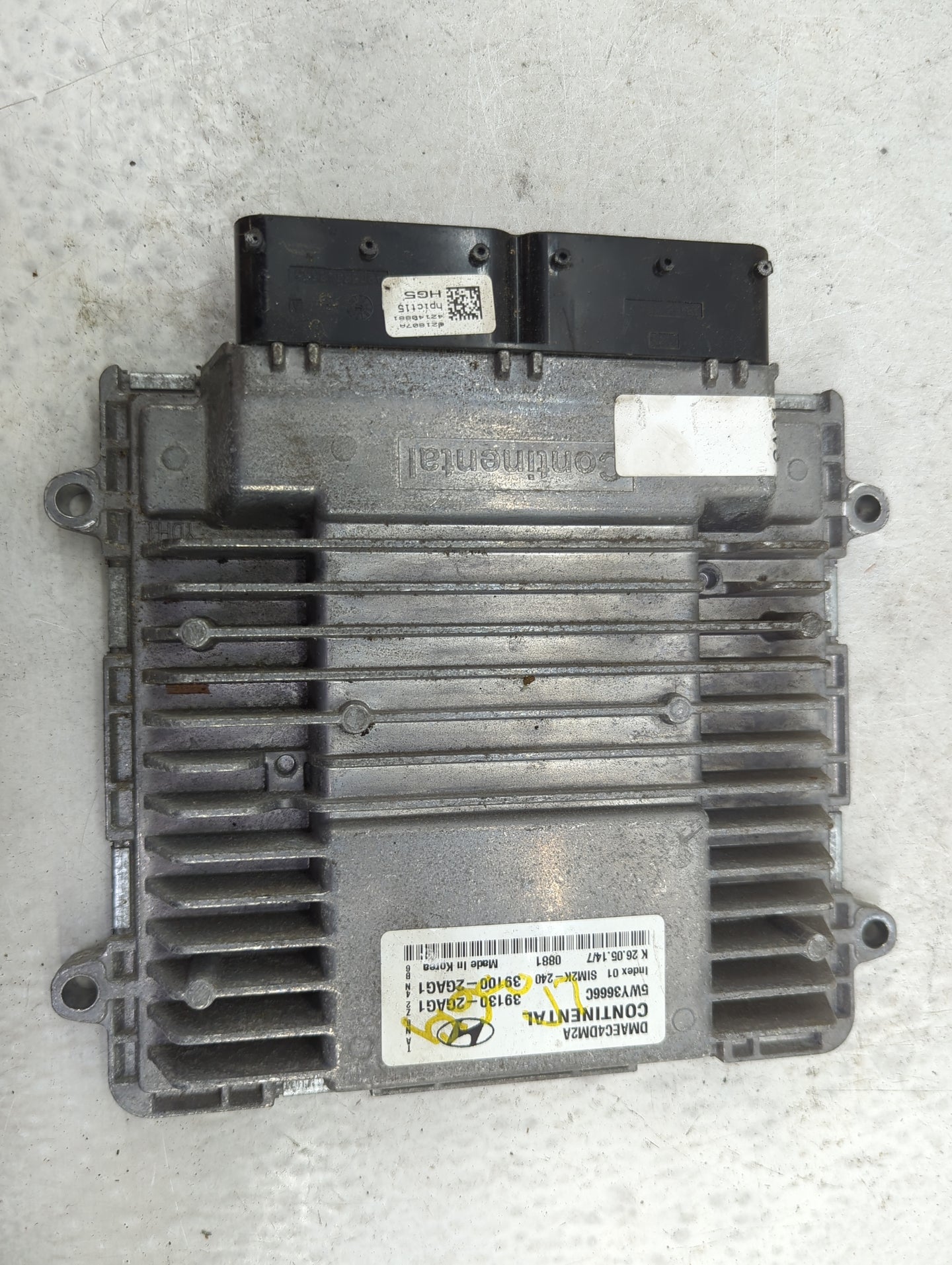 2014 Hyundai Santa Fe PCM Engine Control Computer ECU ECM PCU OEM P/N:39130-2GAG1 39100-2GAG1, 5WY36666C, DMAEC4DM2A Fits OE