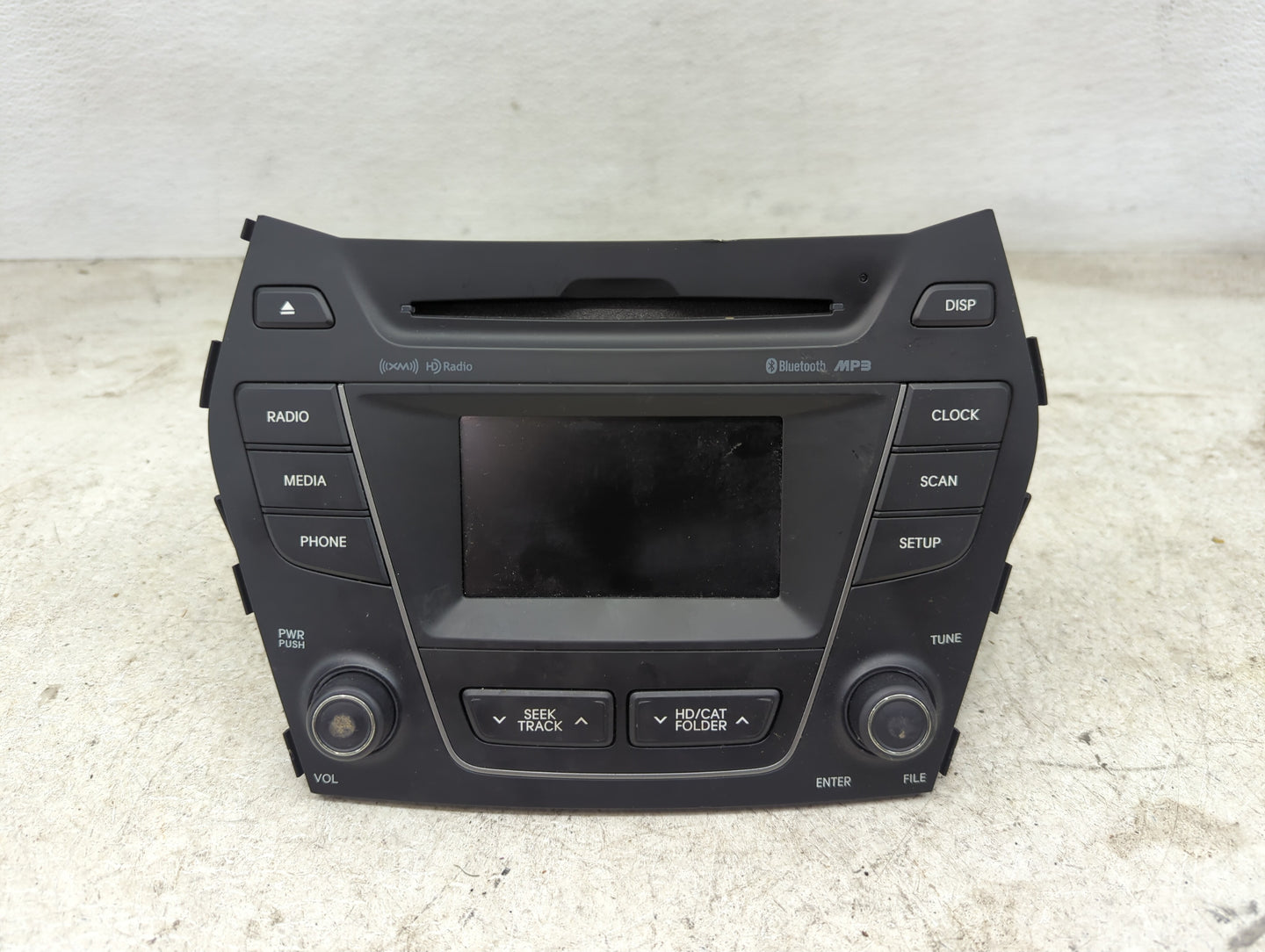 2013-2014 Hyundai Santa Fe Radio AM FM Cd Player Receiver Replacement P/N:961804Z1014X AM943DMAN_4X,PA30B Fits Fits 2013 201