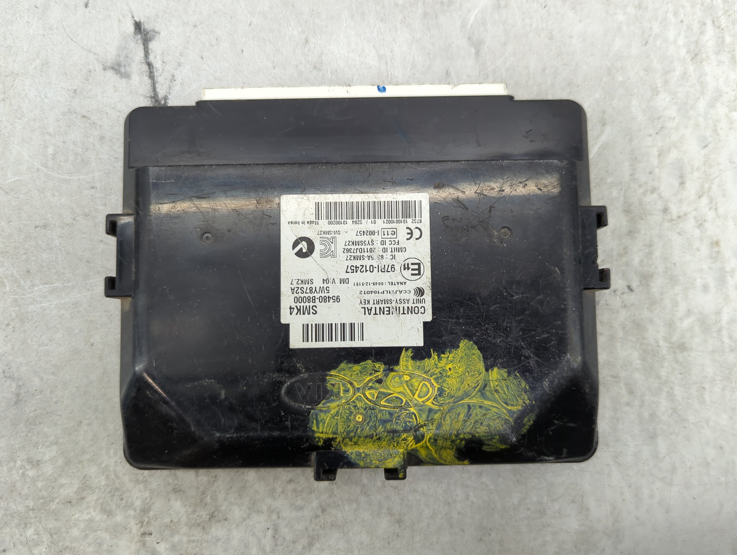 2014 Hyundai Santa Fe PCM Engine Control Computer ECU ECM PCU OEM P/N:95480-B8000 5WY87S2A, 97R1-012457, SY5SMK27 Fits OEM U