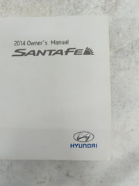 2014 Hyundai Santa Fe Owners Manual Book Guide P/N:EB80-EU3NC OEM Used Auto Parts - Oemusedautoparts1.com