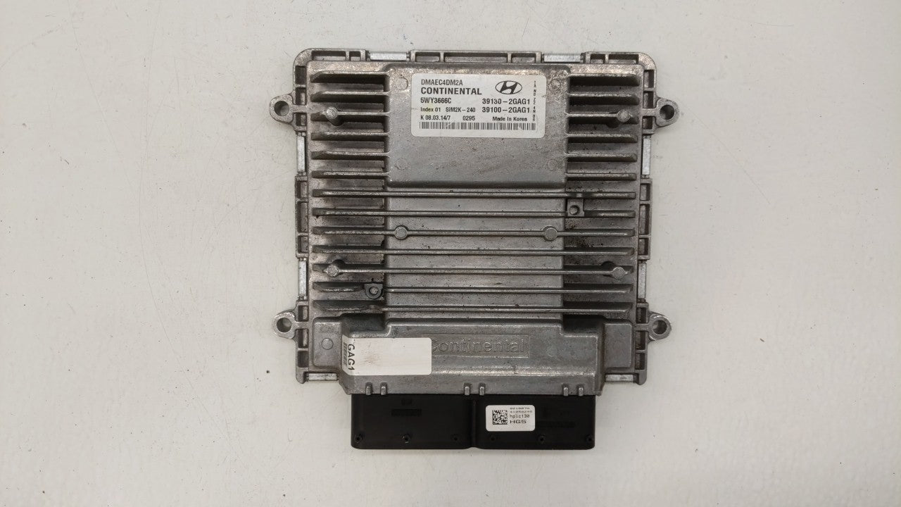 2014 Hyundai Santa Fe PCM Engine Control Computer ECU ECM PCU OEM P/N:39130-2GAG5 39130-2GAG1, 39100-2GAG1, 39130-2GAG2 Fits