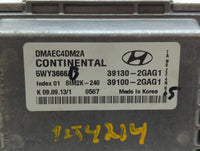 2014 Hyundai Santa Fe PCM Engine Control Computer ECU ECM PCU OEM P/N:39130-2GAG5 39130-2GAG1, 39100-2GAG1, 39130-2GAG2 Fits