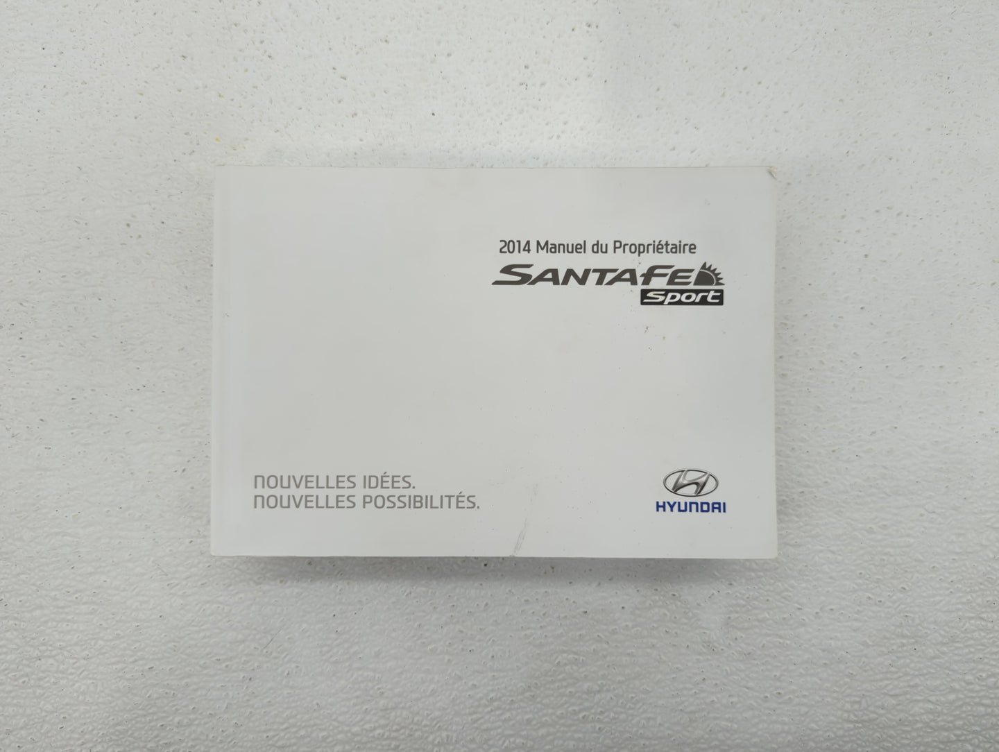 2014 Hyundai Santa Fe Owners Manual Book Guide OEM Used Auto Parts - Oemusedautoparts1.com