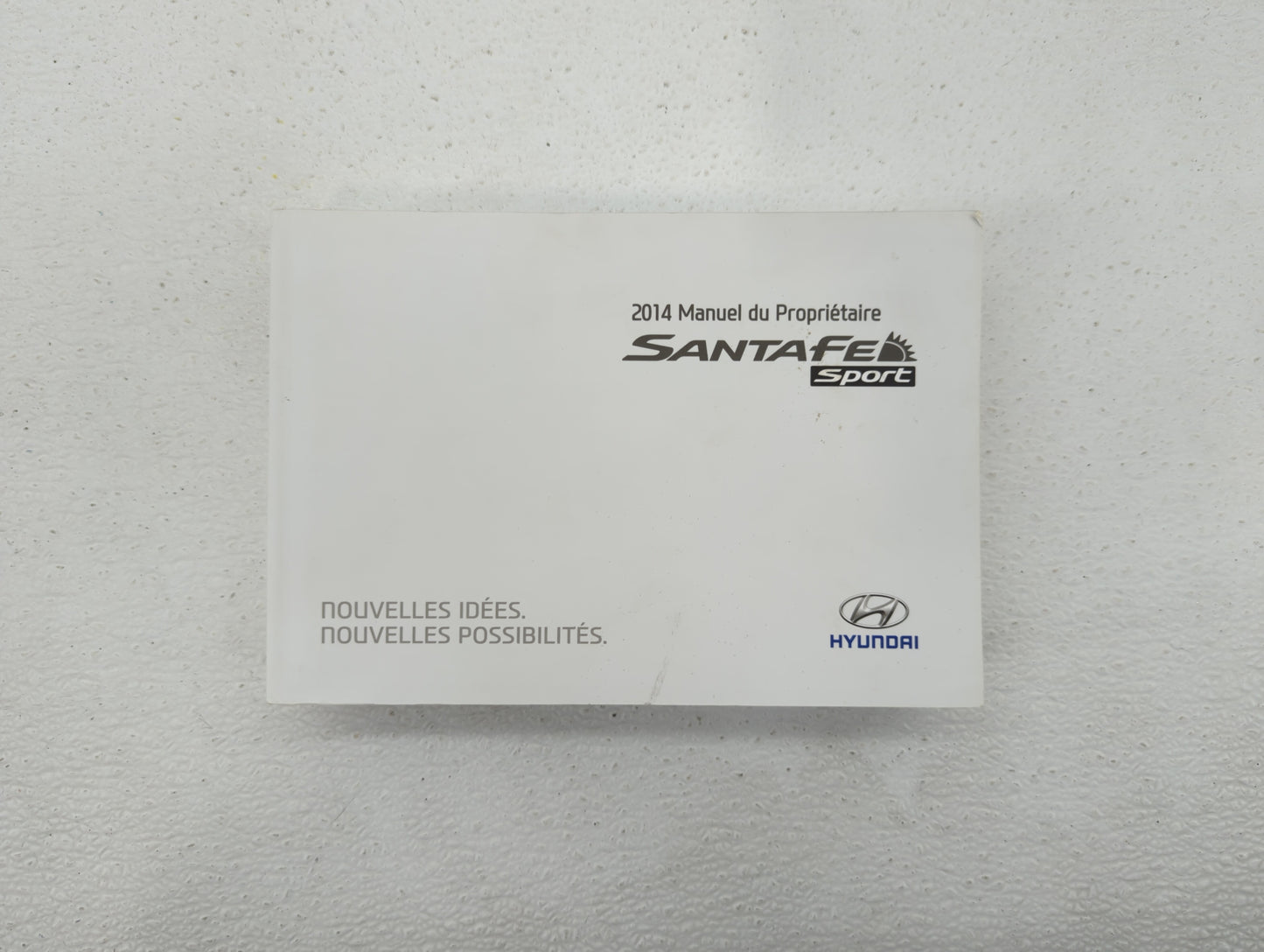 2014 Hyundai Santa Fe Owners Manual Book Guide OEM Used Auto Parts - Oemusedautoparts1.com