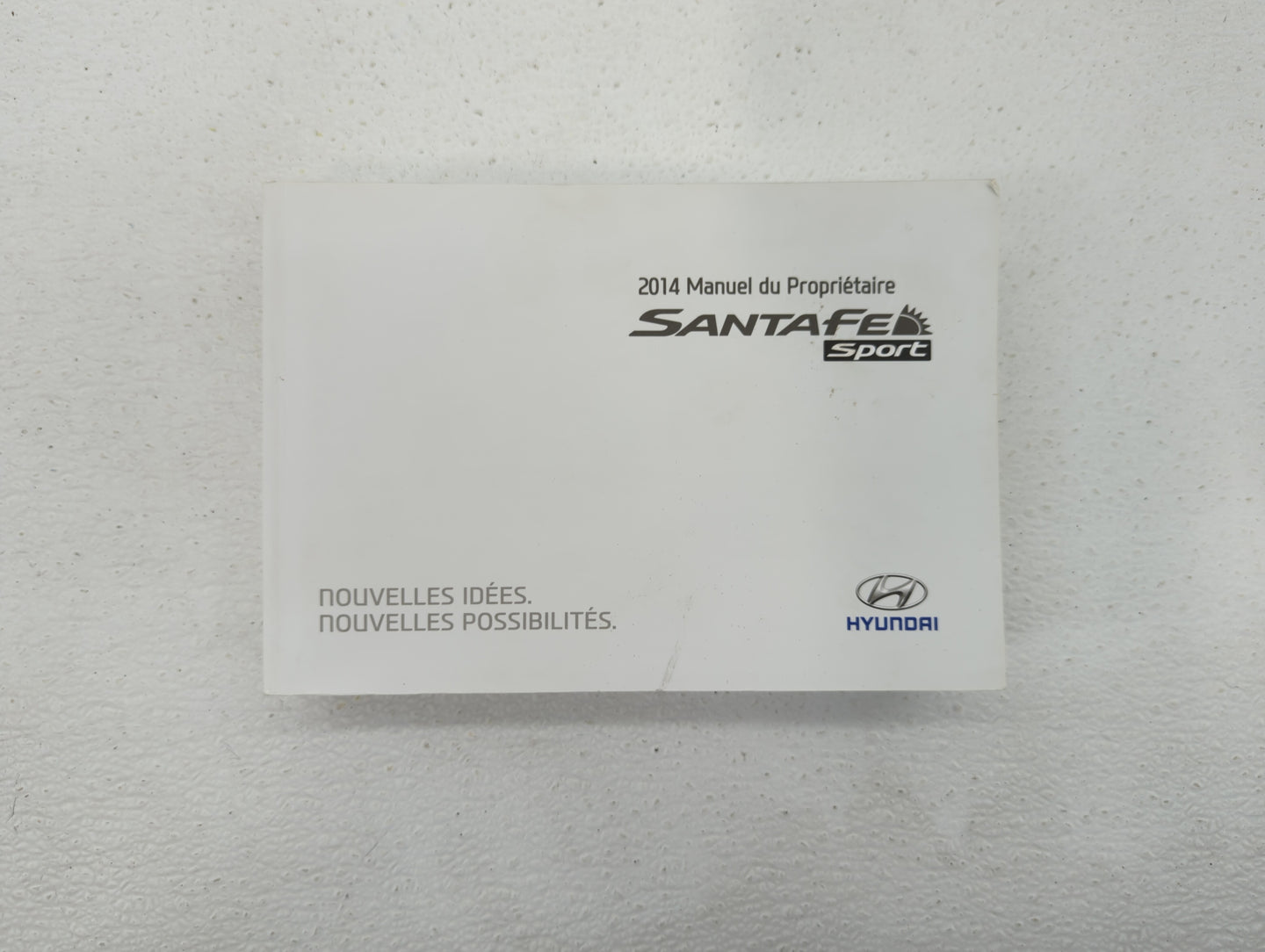 2014 Hyundai Santa Fe Owners Manual Book Guide OEM Used Auto Parts - Oemusedautoparts1.com