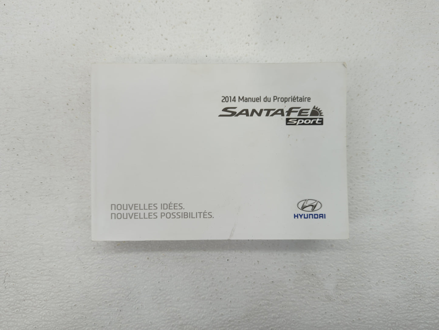 2014 Hyundai Santa Fe Owners Manual Book Guide OEM Used Auto Parts - Oemusedautoparts1.com